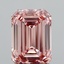 1.60 Ct. Fancy Intense  Pink Emerald Lab Grown Diamond
