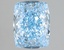 2.09 Ct. Fancy Vivid Blue Cushion Lab Grown Diamond