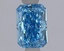1.03 Ct. Fancy Vivid Blue Blue Radiant Lab Grown Diamond
