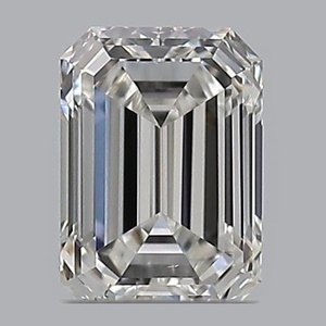 Emerald diamond — real photo