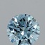 1.44 Ct. Fancy Vivid Blue Round Lab Grown Diamond