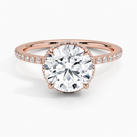14K Rose Gold Gala Diamond Ring