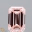 1.45 Ct. Fancy Intense Pink Emerald Lab Grown Diamond