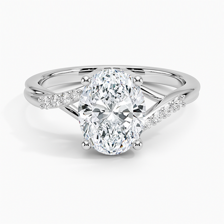 Chamise Hidden Halo Diamond Ring