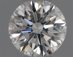Round diamond — real photo