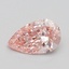 0.60 Ct. Fancy Pink Pear Lab Grown Diamond