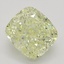 1.41 Ct. Fancy Light Yellow Cushion Diamond