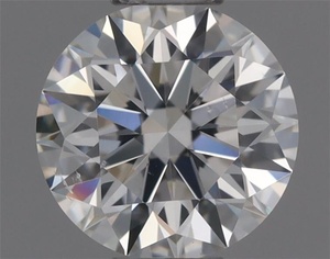 Round diamond — real photo