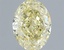 1.05 Ct. Fancy Yellow Oval Lab Grown Diamond