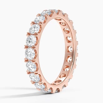 Quinn Diamond Eternity Ring (2 ct. tw.) in 14K Rose Gold
