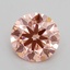 1.81 Ct. Fancy Intense Pink Round Lab Grown Diamond