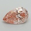 3.03 Ct. Fancy Vivid Pink Pear Lab Grown Diamond