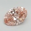 10.19 Ct. Fancy Intense Pink Oval Lab Grown Diamond