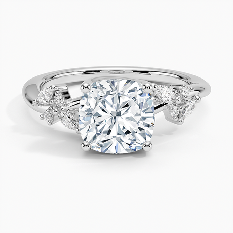 18K White Gold Arden Diamond Ring