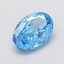 1.51 Ct. Fancy Vivid Blue Oval Lab Grown Diamond