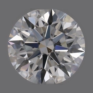 Round diamond — real photo