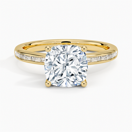 Tabitha Channel Set Baguette Diamond Ring
