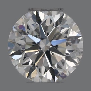 Round diamond — real photo