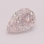 0.72 Ct. Light Pink Pear Diamond