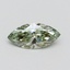 0.51 Ct. Fancy Intense Green Marquise Lab Grown Diamond