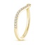 18K Yellow Gold Stanza Diamond Ring, smallside view