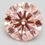2.51 Ct. Fancy Intense Pink Round Lab Grown Diamond