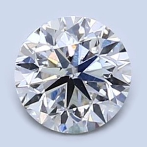 Round diamond — real photo