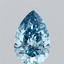 2.54 Ct. Fancy Vivid Blue Pear Lab Grown Diamond