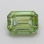 9.14 Ct. Fancy Vivid  Green Emerald Lab Grown Diamond