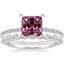 Platinum Demi Diamond Ring (1/3 ct. tw.) with Marseille Diamond Ring (1/3 ct. tw.)