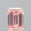 1.51 Ct. Fancy Vivid Pink Emerald Lab Grown Diamond