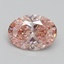 2.00 Ct. Fancy Vivid Pink Oval Lab Grown Diamond