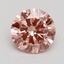 2.00 Ct. Fancy Intense Pink Round Lab Grown Diamond