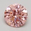 2.07 Ct. Fancy Intense Pink Round Lab Grown Diamond
