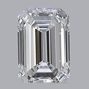 Emerald diamond — real photo