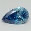 2.08 Ct. Fancy Vivid Blue Pear Lab Grown Diamond