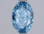 1.59 Ct. Fancy Vivid Blue Blue Oval Lab Grown Diamond