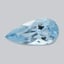 18.8x9.2mm  Blue  Pear   Aquamarine