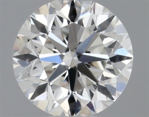 Round diamond — real photo