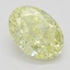 1.91 Ct. Fancy Yellow Oval Diamond