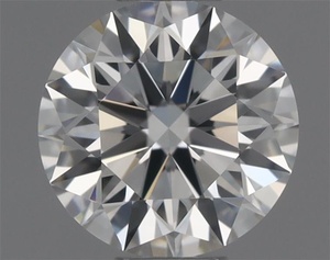 Round diamond — real photo