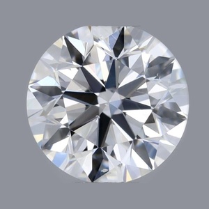Round diamond — real photo