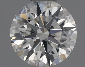 Round diamond — real photo