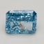 2.24 Ct. Fancy Vivid Blue Radiant Lab Grown Diamond