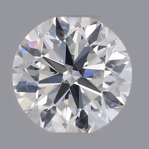 Round diamond — real photo