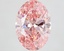 4.51 Ct. Fancy Vivid Pink Oval Lab Grown Diamond