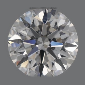 Round diamond — real photo
