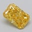 4.08 Ct. Fancy Yellow Radiant Lab Grown Diamond