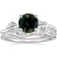 Platinum Arden Diamond Ring with Winding Willow Diamond Ring (1/8 ct. tw.)