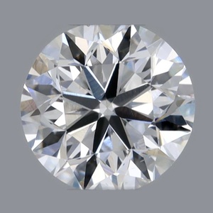 Round diamond — real photo